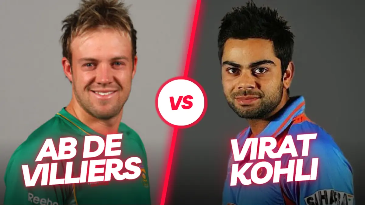 AB de Villiers Vs Virat Kohli: Cricket Career Statistics Comparison