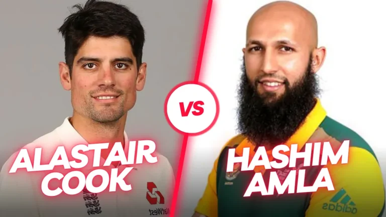 Alastair Cook Vs Hashim Amla