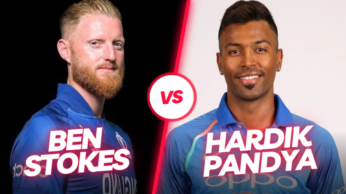 Ben Stokes vs Hardik Pandya