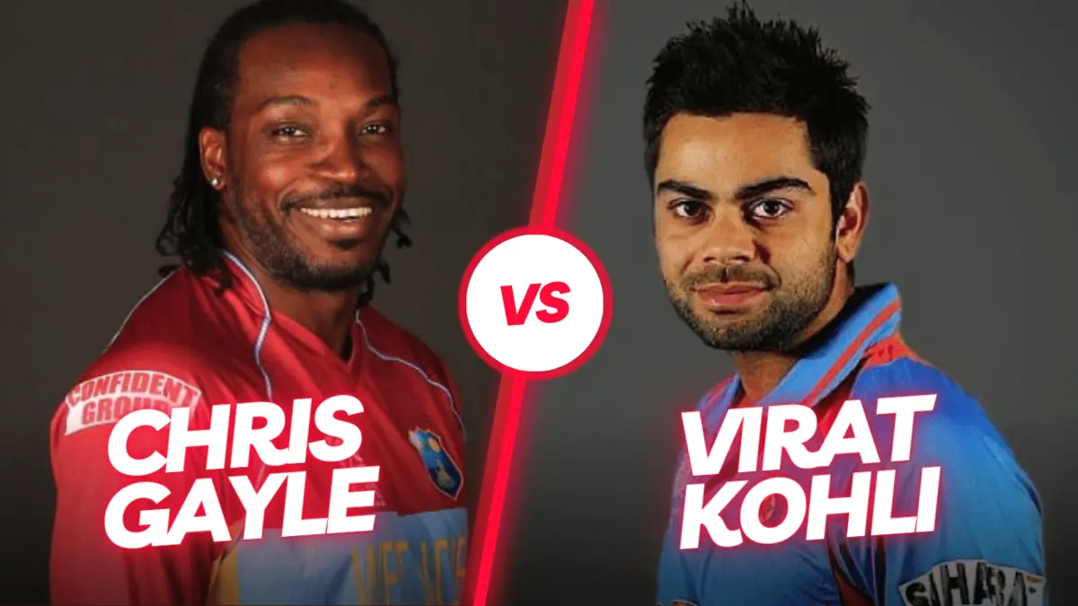 Chris Gayle vs Virat Kohli