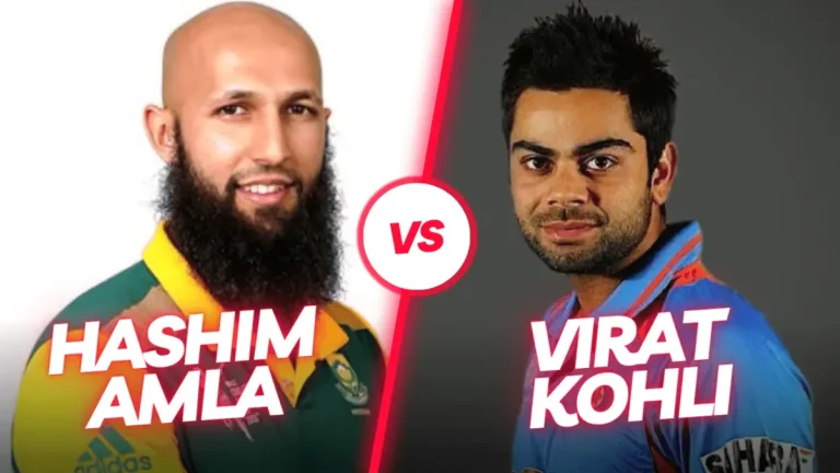 Hashim Amla Vs Virat Kohli: Cricket Career Statistics Comparison