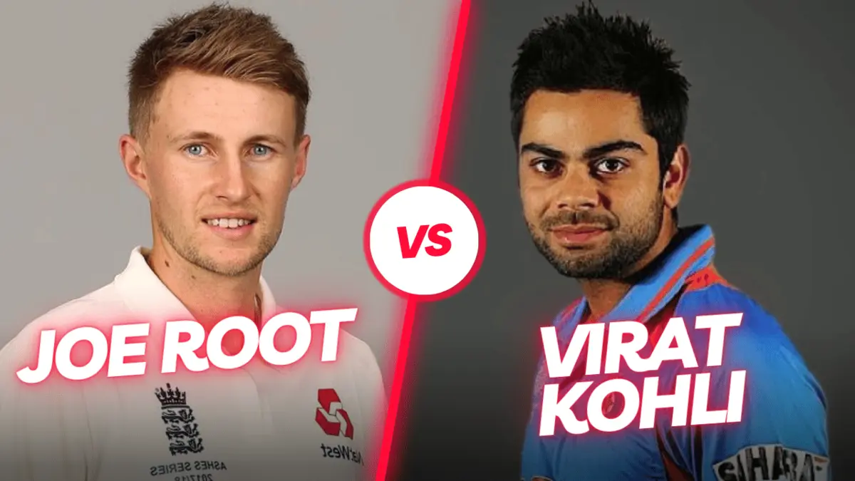 Joe Root vs Virat Kohli