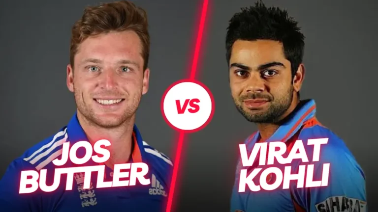 Jos Buttler vs Virat Kohli