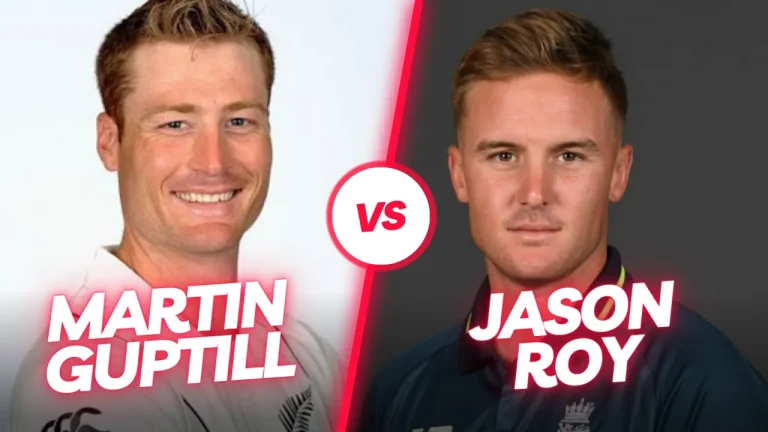 Martin Guptill Vs Jason Roy