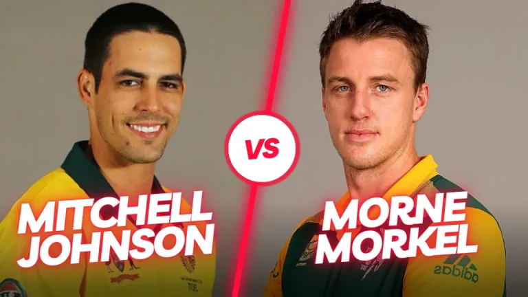 Mitchell Johnson Vs Morne Morkel