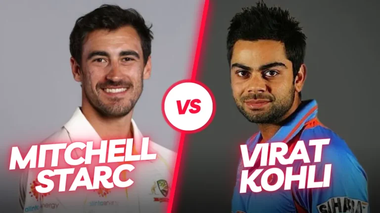 Mitchell Starc Vs Virat Kohli