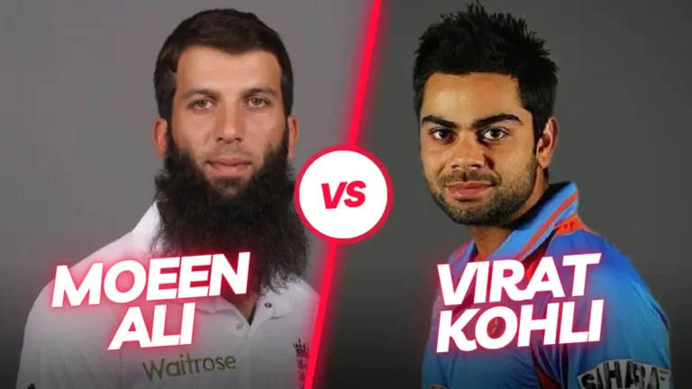 Moeen Ali Vs Virat Kohli