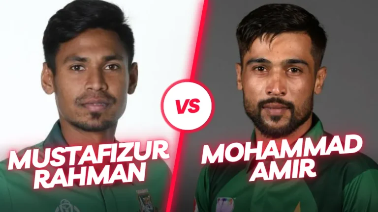 Mustafizur Rahman Vs Mohammad Amir