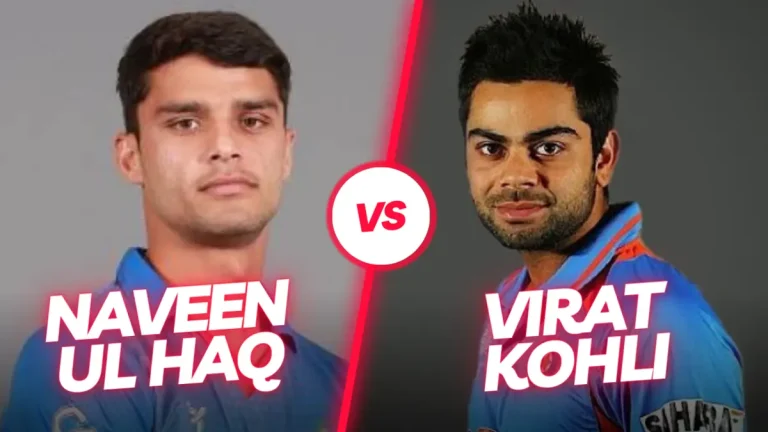 Naveen-ul-Haq Vs Virat Kohli: Cricket Career Statistics Comparison