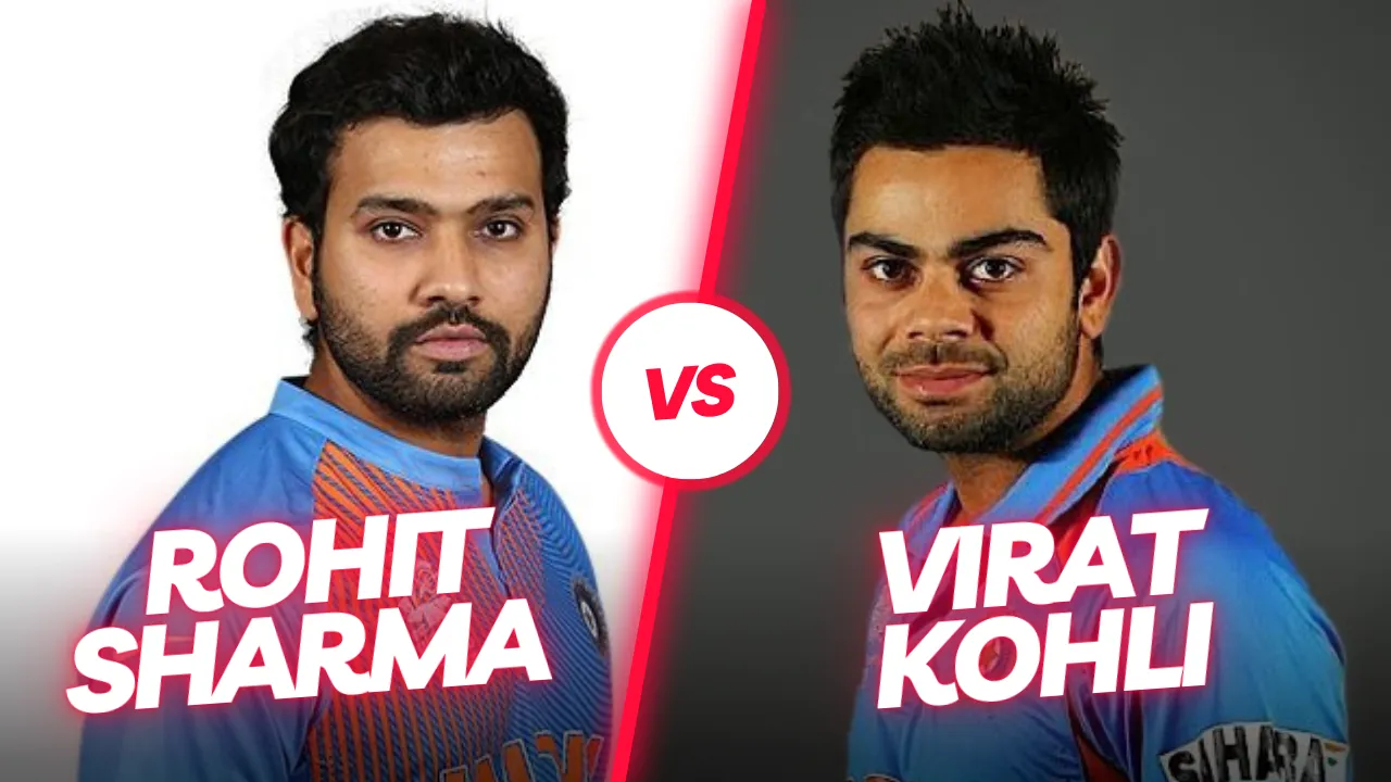 Rohit Sharma Vs Virat Kohli: Cricket Career Statistics Comparison