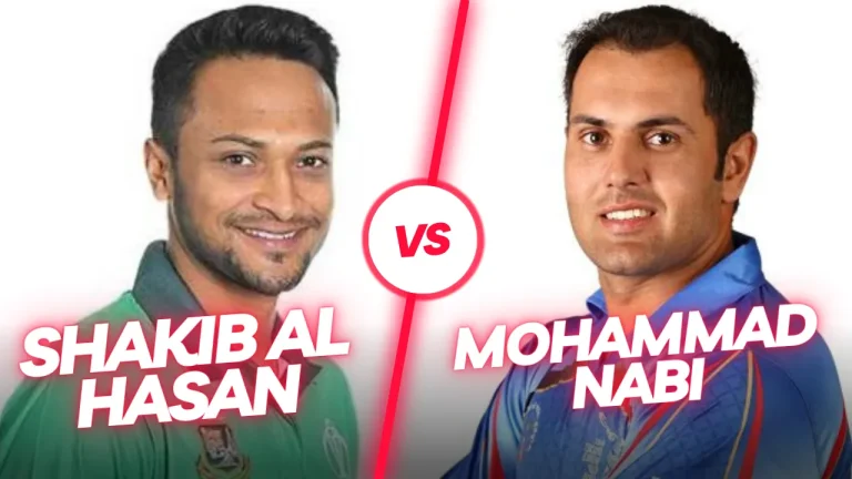 Shakib Al Hasan Vs Mohammad Nabi