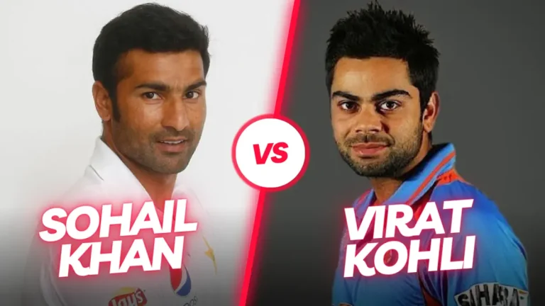 Sohail Khan Vs Virat Kohli