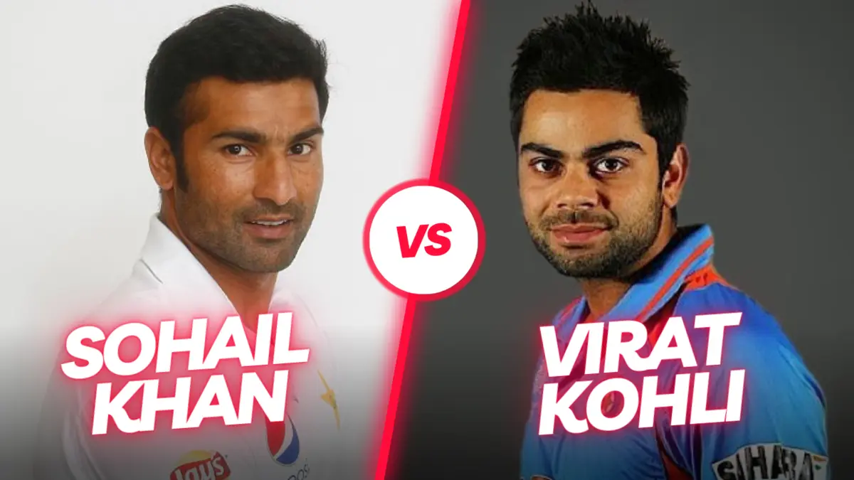 Sohail Khan Vs Virat Kohli: Cricket Career Statistics Comparison