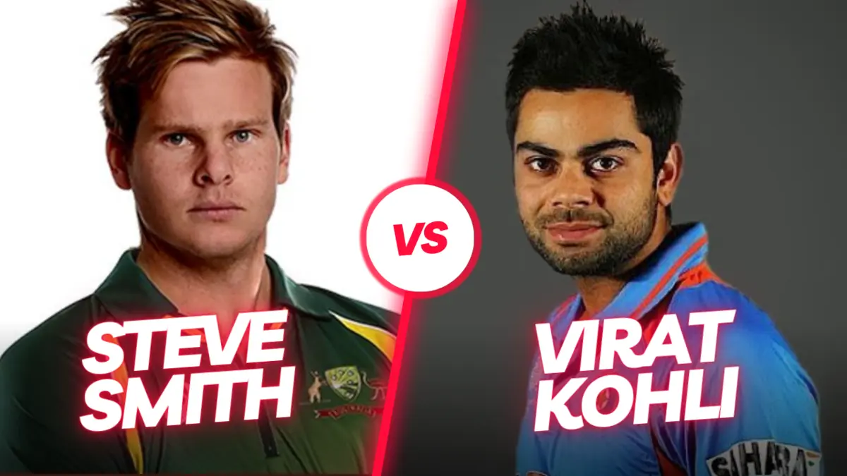 Steve Smith vs Virat Kohli