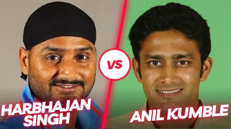 Harbhajan Singh Vs Anil Kumble