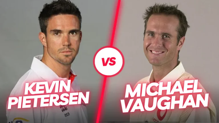 Kevin Pietersen Vs Michael Vaughan: Career Statistics Comparison