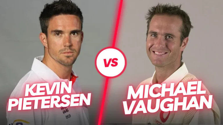 Kevin Pietersen Vs Michael Vaughan