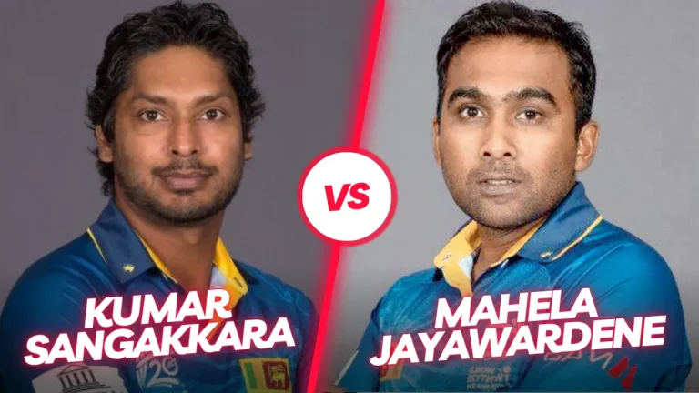 Kumar Sangakkara Vs Mahela Jayawardene