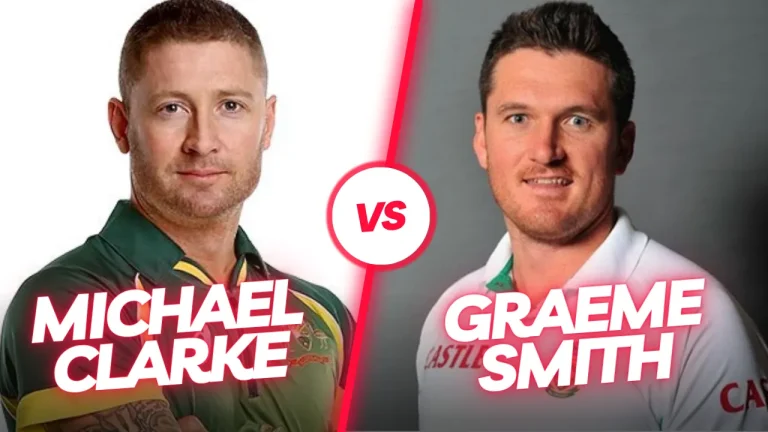 Michael Clarke Vs Graeme Smith