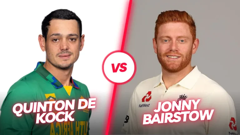 Quinton De Kock Vs Jonny Bairstow