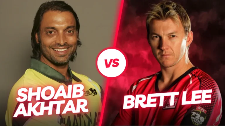 Shoaib Akhtar Vs Brett Lee